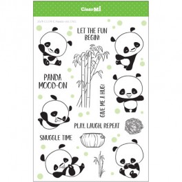 Clear Stamp Set "Panda-stic" ENG