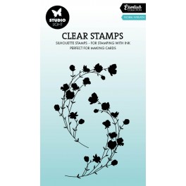 Studio Light Floral Wreath Essentials Clear Stamps