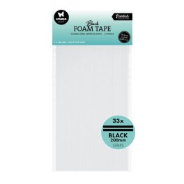 Foamstripes 3mm, 1,5mm, schwarz