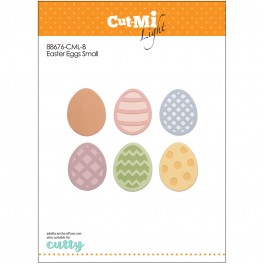 Schneideschablone "Easter Eggs Smal"