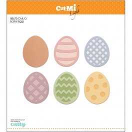 Schneideschablone "Easter Eggs"