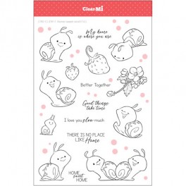 Clear Stamp Set "Home Sweet Snail" ENG