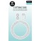 Studio Light Torn Edge Cutting Die Circle Tag