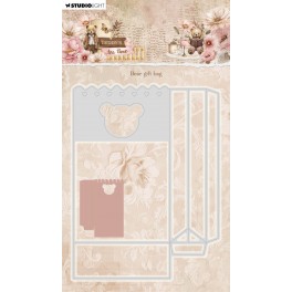 Studio Light Teddy's Tea Time Cutting Die Bear Gift Bag