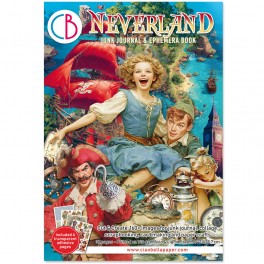 Ciao Bella "Neverland" A4 Junk Journal Ephemera Book